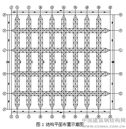 海寧市游泳館結構平面示意圖 \